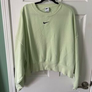 Nike Mint Green Crewneck Sweatshirt